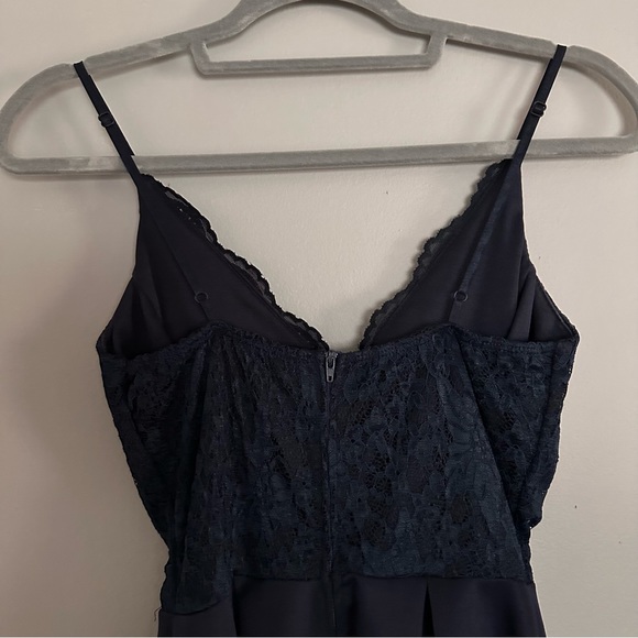 Navy Blue Charlotte Russe Dress - Picture 6 of 6